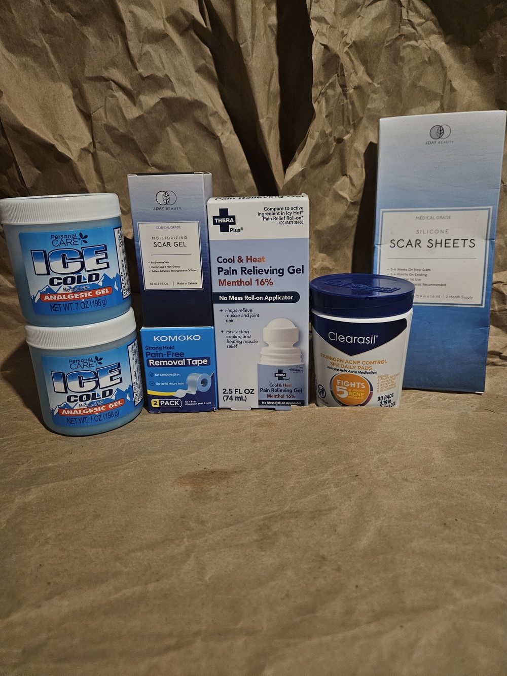 Persona Kids Bath & Body Assorted Blue and White Care Set